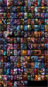 Conta diamante V 191 skins full champs - League of Legends LOL