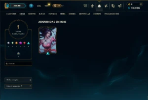 Diamante 4 com 45 Champs e 1 Skin - League of Legends LOL