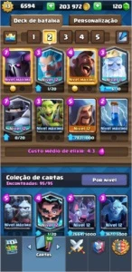 Conta Clash Royale Nivel13, 53 Emojes + Clash Of Clanscv10