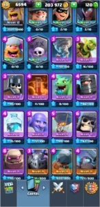 Conta Clash Royale Nivel13, 53 Emojes + Clash Of Clanscv10