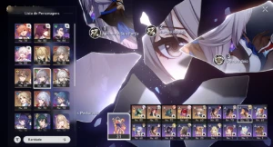 Conta Top Com Bronya E3 + Luocha + Kafka + Topaz + Jing Yuan - Genshin Impact