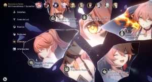 Conta Top Com Bronya E3 + Luocha + Kafka + Topaz + Jing Yuan - Genshin Impact