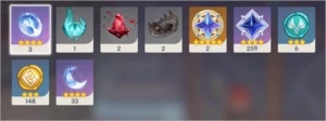 CONTA SERVER NA AR51 COM DILUC + 4 5 ESTRELAS - Genshin Impact