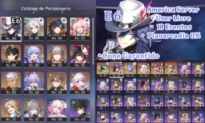 Contas E6 + cone Star Rail - Honkai: Star Rail