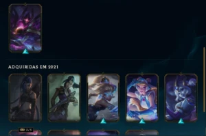 Conta Lol 18 Skins (1 Ultimate 10 Épicas 4 Legado) - League of Legends