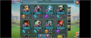Conta Lords Mobile recente