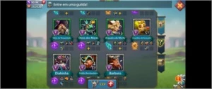 Conta Lords Mobile recente