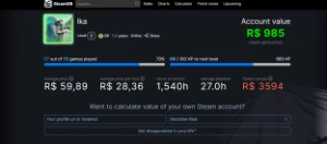Conta Steam com 63 jogos