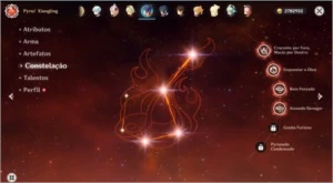 CONTA AR 50 VENTI + DILUC + JEAN + ZHONGLI + 1 ARMA 5* - Genshin Impact
