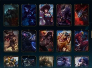 Conta league of legends 85 skins diamante season passada LOL
