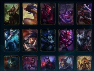 Conta league of legends 85 skins diamante season passada LOL