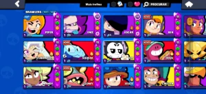 Conta com todos os Brawlers, mais de 47k de troféus e etc - Brawl Stars