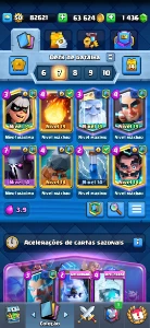 92 cartas full semi full conta de cr - Clash Royale