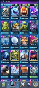 Clash Royale conta level 13 barata