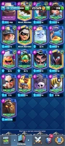 Clash Royale conta level 13 barata