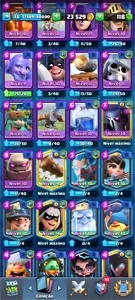Clash Royale conta level 13 barata