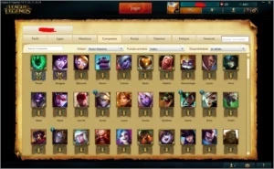 Conta gold V league of legends LOL
