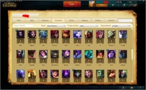 Conta gold V league of legends LOL