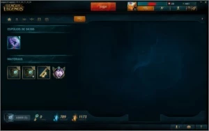 Conta gold V league of legends LOL