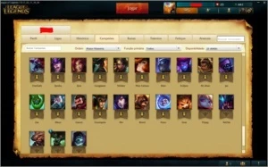 Conta gold V league of legends LOL