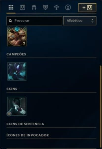 Conta LoL 50 champs e 26 skins - League of Legends
