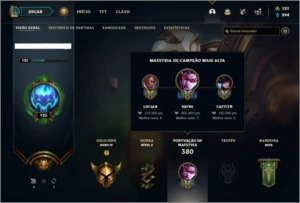 Conta ouro 4 com 96 champs e 77 skins (6 Vitoriosas) - League of Legends LOL