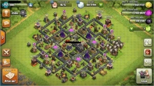 Clash of Clans cv 9 semi full casal 12