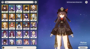 Genshin Impact accounts