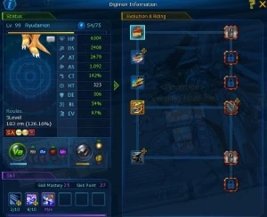 Conta Nadmo - Digimon Masters Online