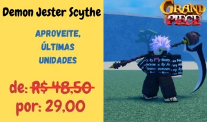 Transforme-se no Senhor das Sombras com a Demon Jester Scyth