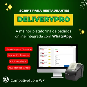 Script para Restaurantes DeliveryPRO WordPress