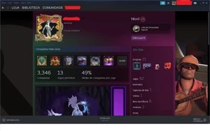 Conta Steam Lvl25+ Vários Jogos - Outros