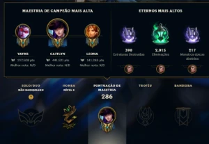 Conta Rara - Rei Rammus - Diversas Skins - Prime - Mono Cait - League of Legends LOL