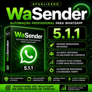 WaSender 5.1.1 PRO | Atualizado em 22/05/2026 🚀 - Outros