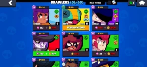 #5Bs | 25K Troféus | ✅56 Brawlers | Leon, Sandy, El Atômico✅ - Brawl Stars