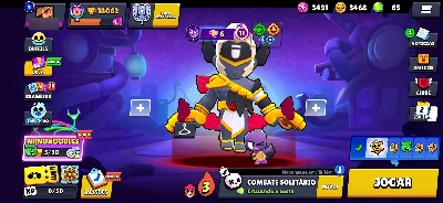 Conta De Bralw Estars 18K De Trofel - Brawl Stars