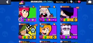 Conta De Bralw Estars 18K De Trofel - Brawl Stars