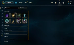 CONTA LOL, PRATA 2, 59% DE WINRATE, 19 SKINS, 1 SKIN ULTIMAT - League of Legends