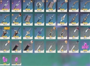AR 56 Baal + Lança - Ayaka - Kazuha - Eula - Hutao - Zhongli - Genshin Impact