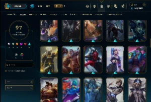 Platina 2 com 130 Champs e 92 Skins ( ADC / MID / TOP ) - League of Legends LOL