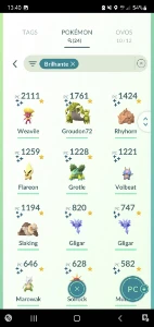 Conta pokemon go lv 31  com vários shinys - Pokémon