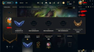 Conta Lol All Champs Diamond 4 - League of Legends