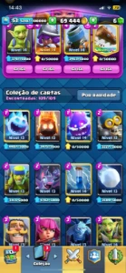 Conta de Clash Royale FULL ACESSO