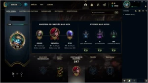 CONTA UNRANKED LVL 120 / 35 SKINS - League of Legends LOL