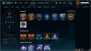 CONTA LEAGUE OF LEGENDS - GOLD 4 - 54 CHAMPS - 31 SKINS LOL