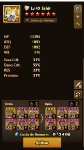 Conta SW - server global - ld5 Eludia e Herteit-  71 Nat5 - Summoners War