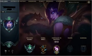 vendo conta platina 1 - League of Legends LOL