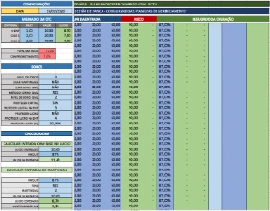 [EXCLUSIVO] Pack 3 planilhas de apostas AUTOMÁTICAS! - Planilhas e Dashboards