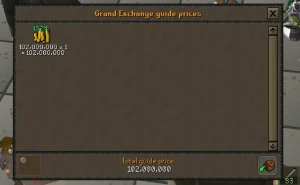 102M OSRS GP 1,75R$ - Runescape