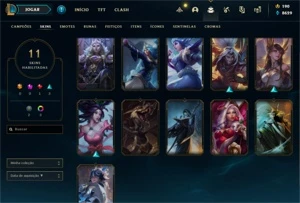 Conta Diamante 1 League of Legends sem email confirmado. LOL